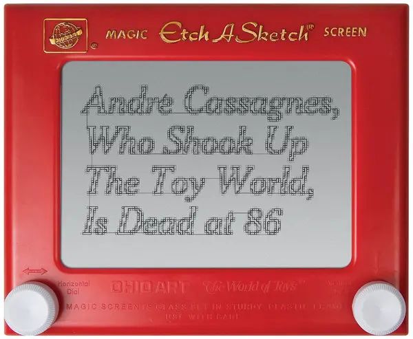 When was Etch A Sketch invented?
