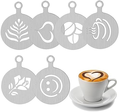 The Complete Guide To Etched Stainless Steel Latte Art Templates