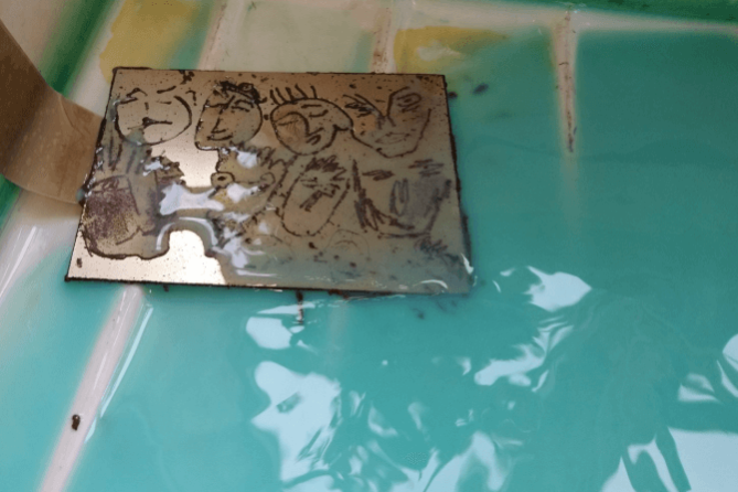 The Role of Water Washing in Metal Etching