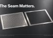 Flat ventilated sheet-metal blank beside an open perimeter frame