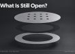 Exploded conceptual microphone grille with annular gasket and support ring